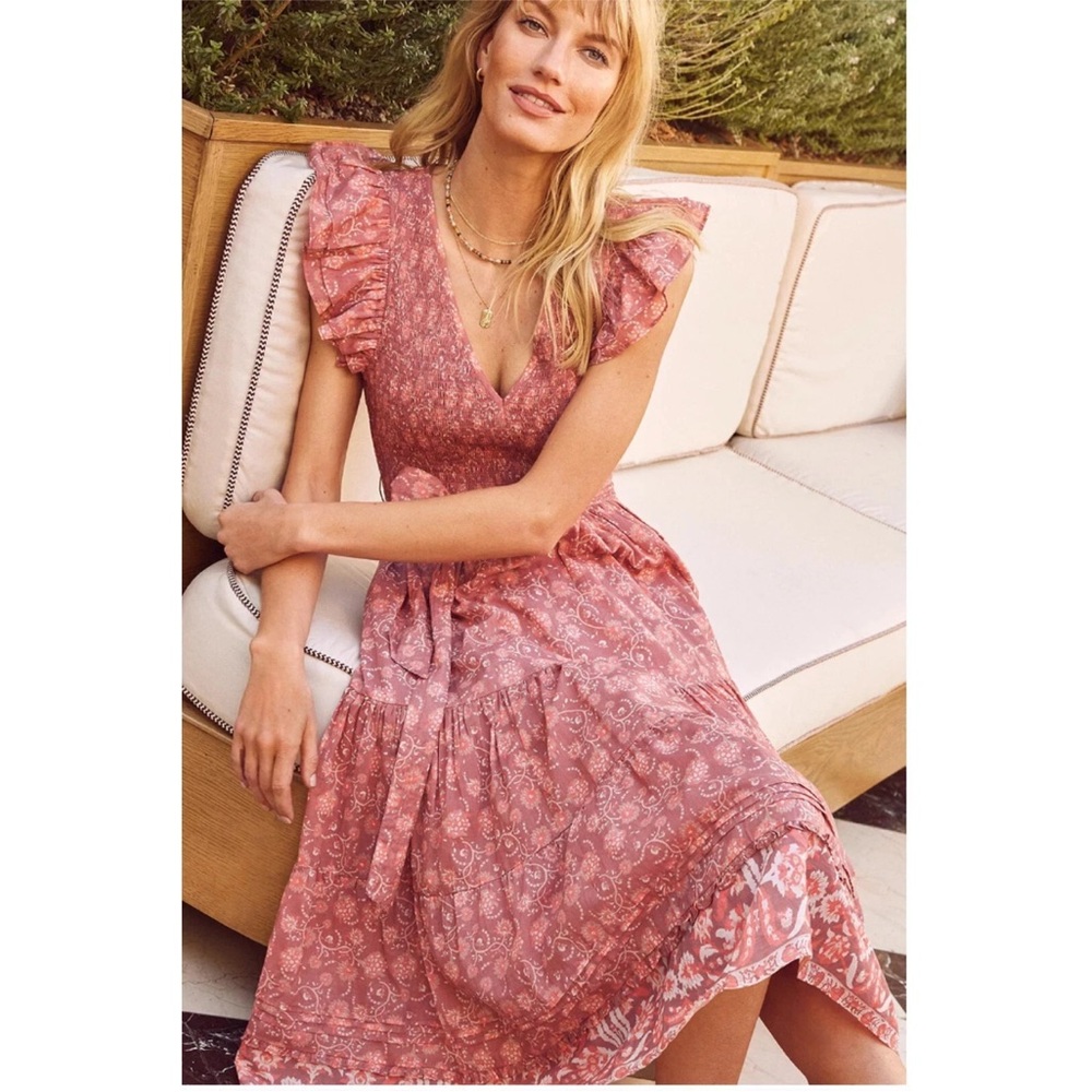Cleobella Rita Ankle Maxi Dress - Size Small